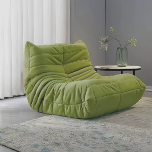 居家紅色懶人沙發